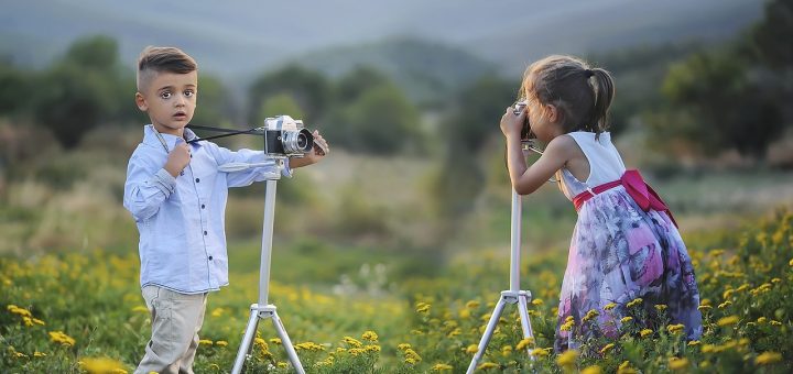 bambini e fotografia